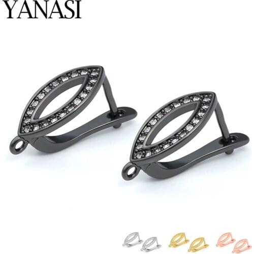 Fashion Evil Eye Earrings Hooks DIY Earrings Clasps Hooks for Woman Handmade Jewelry Making Accessories