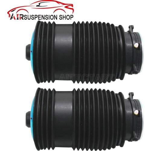 Pair Airmatic Bellow For Mercedesbenz W205 C-Class AMG Rear Air Suspension Shock Spring Bag 2053200125 2053200225