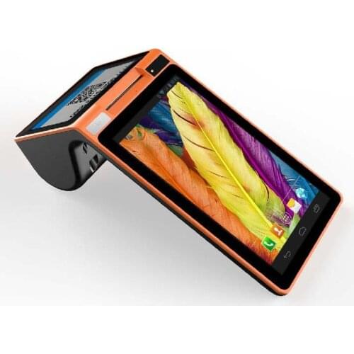 Smart Android 2/3G NFC POS payment terminal support receipt printer with Customized camera for 1D&2D