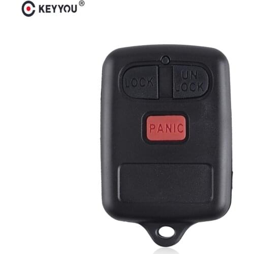 KEYYOU Replacement 3 Buttons Remote Key Shell For BYD F3 F3R Key Fob Keyless Entry Transmitter Control Car Key Case Cover