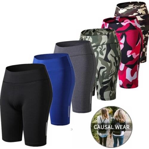 High Waist Hip-lifting Yoga Ladies Outdoor Exercise Summer Cycling Shorts Running Sportswear Shorts