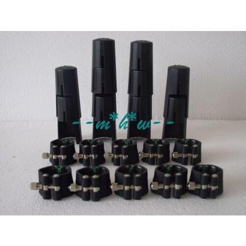 10 set Excellence Alto sax ligature and cap Apply to bakelite mouthpiece