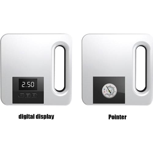 120W 12V 5A Portable Car Air Compressor Auto Tire Tyre Inflator 150 PSI Air Pump with Pressure Gauge Emergency LED Light ABS