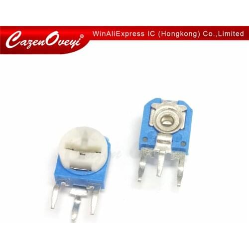 20pcs/lot RM063 RM-063 100 200 500 1K 2K 5K 10K 20K 50K 100K 200K 500K 1M ohm Trimpot Trimmer Potentiometer variable resistor