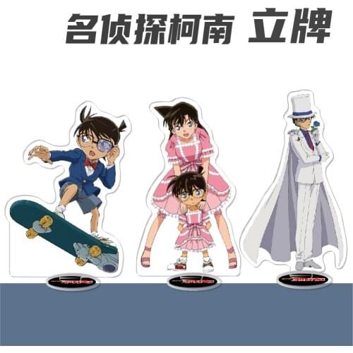 Anime Detective Conan Acrylic Stand Figure Conan Creativity Desktop Standing Plate Decoration Model Toy Gifts