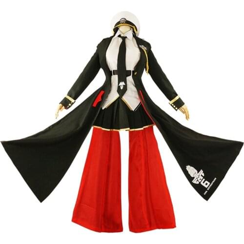 Anime! 2018 New Hot Game Azur Lane Enterprise Eagleunion Fleet B Battle Suit Uniform Cosplay Costume Free Shipping [Customized]