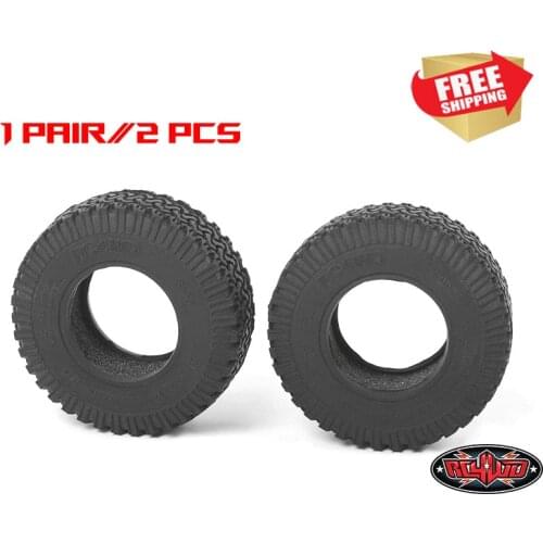 RC Radio control car RC4WD Dirt Grabber 1.0" All Terrain Tires 1 pair capo cub1 1/18 option upgrade parts