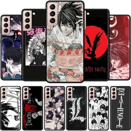 Anime Manga Death Note Ryuk Phone Case for Samsung Galaxy S21 Ultra S20 FE S10 5G S9 S8 Plus S10e S7 Edge Mobile Phones Cover