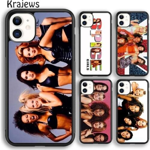 Krajews Spice Girls British Girl Band Phone Case Cover For iPhone 5s 6s 7 8 plus X XS XR 11 12 pro max Samsung Galaxy S8 S9 S10
