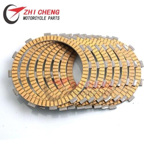 For SUZUKI RM250 1996-2002 SG250 Goose 1992 Motorcycle Clutch Plates Disc Set (8 Pcs)