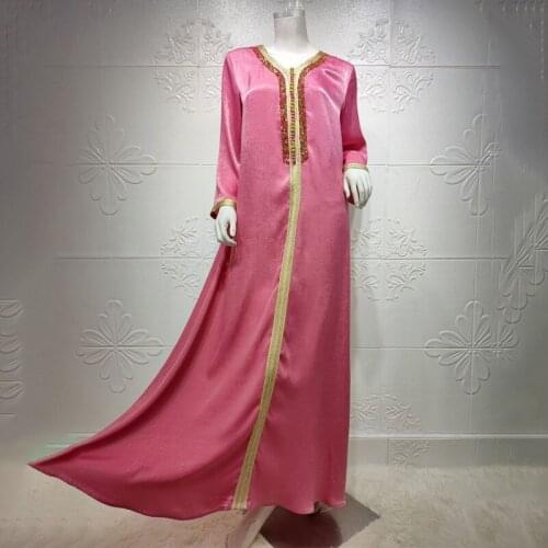 Eid Abaya Dubai Turkish Islamic Clothing Kaftan Long Dresses For Muslim Women Evening Gowns Malaysia Elegant Flannel Dresses