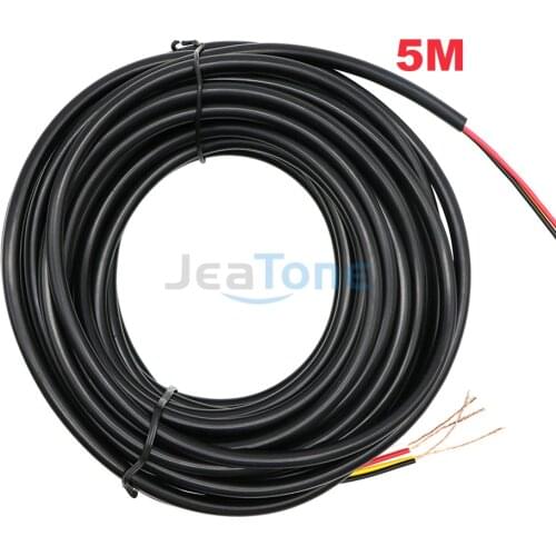 JeaTone Video Extend Cable 4x0.2mm 5 Meters Tinned Copper Wire Free Shipping from Russian Warehouse