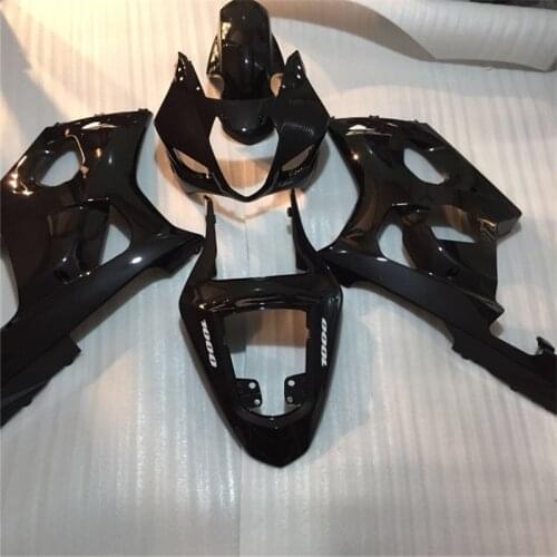 Injection mold quality fairings for Suzuki GSXR1000 03 04 K3 matte black fairing kit GSXR 1000 2003 2004 k3 black
