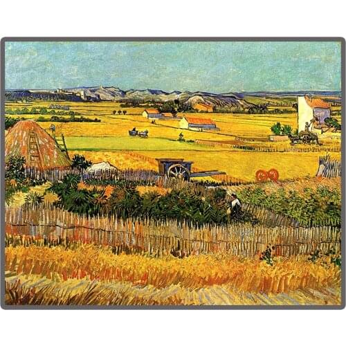 Famous Painter Van Gogh "Harvest Scene" 5D DIY Diamond Painting Full Square/Round Diamond Embroidery Sale Picture of Rhinestones