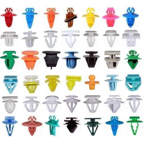 Auto Snap Buckle Clip Kit Car Anti-scratch Strip Decorative Trim Wheel Arch Frame Tires Eyebrow Cover Plastic Fastener Rivet