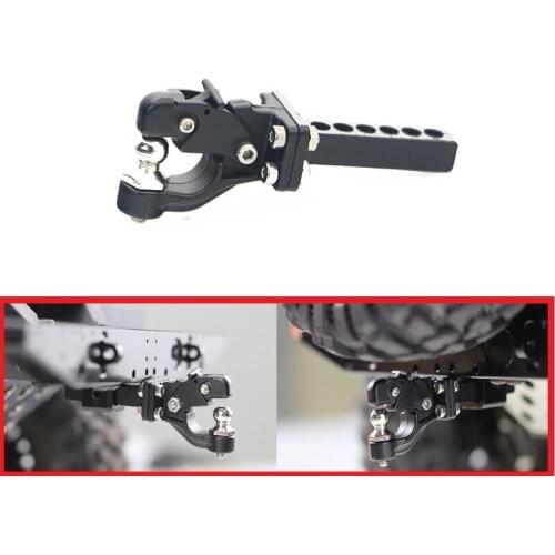 Metal Trailer Rescue Hook For Traxxas TRX4 Axial SCX10 90046 90047 1/10 RC Car Climbing Car Model Crawler Car Parts