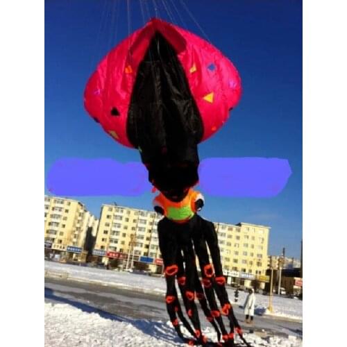 Soft Kite Squid Kite Soft Pendant 10m Large Soft Squid Octopus Kite