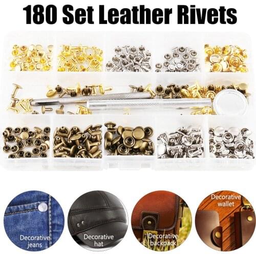 Leather Rivets Crafts Leather Tool Set DIY Clothing Sewing Supplies