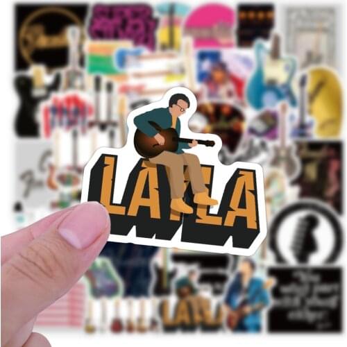 10/50PCS Rock Fender Stickers DIY Skateboard Fridge Guitar Travel Snowboard Motorcycle Luggage Classic Toy Cool Stickers