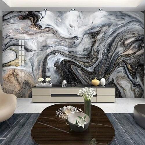 Custom 3D Photo Wall Painting Abstract Marble Texture Waterproof Mural Wallpaper Modern Living Room Sofa TV Background Wall Art