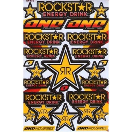 New for Rockstar Energy Motocross Racing Graphic stickers/decals