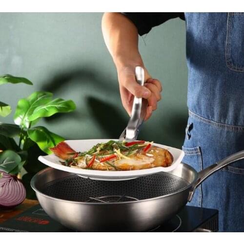 New 304 stainless steel non-slip and heat insulation tray picker is heat picker proof