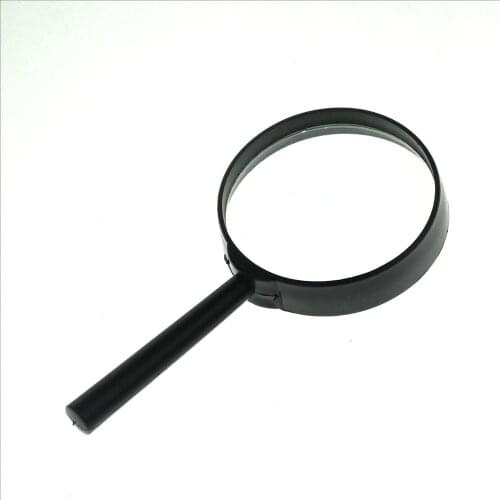 Optical Hand-held 5 Times Magnifier Both for Elderly Reading Children Learning Science Education