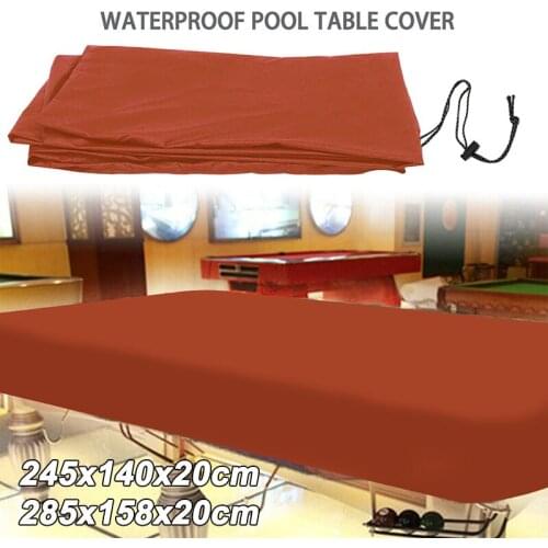 Billiard Table Cover Pool Snooker Dust Cover Furniture Waterproof Cover 210D Oxford Cloth Billiard Cover