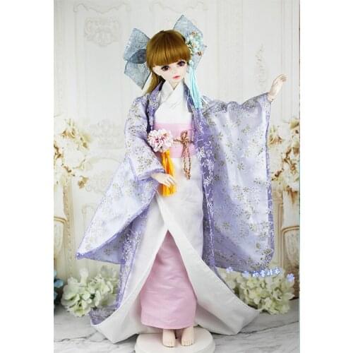 1/4 1/3 BJD Accessories doll clothing Japanese kimono yukata for BJD/SD MSD SD13,not include doll, shoes,wig and other E2490