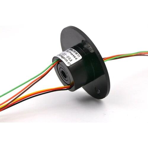 2/4/6/12 Channels/ Rings Slipring with Hole Dia.5mm 2A Electric Slip Ring Hollow Shaft
