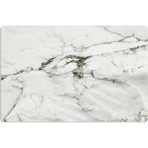 2PCS/SET Marble Pattern Anti-Slip Heat Insulated PVC Dining Table Kitchen Coffee Tea Place Mat Tableware Pad Mat