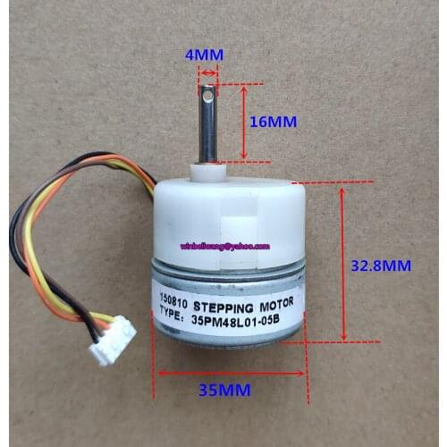 35mm stepping motor metal gear-box 12V Stepping gear motor