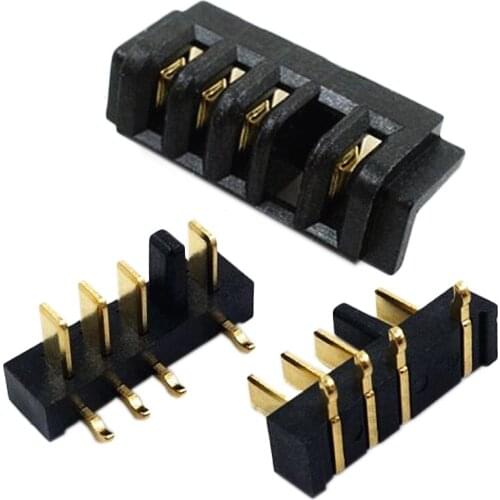 4Pin 3+1 pitch 2.5mm laptop battery connector female and The male connector good qulity Motherboard repair part Flex cable