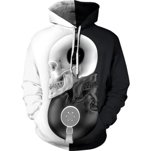 7 Style New Fashion Women Men Hoodies 3D Printed Halloween Sweatshirt Skull Hoodie Sports Hooded Pullover Plus Size Sweater