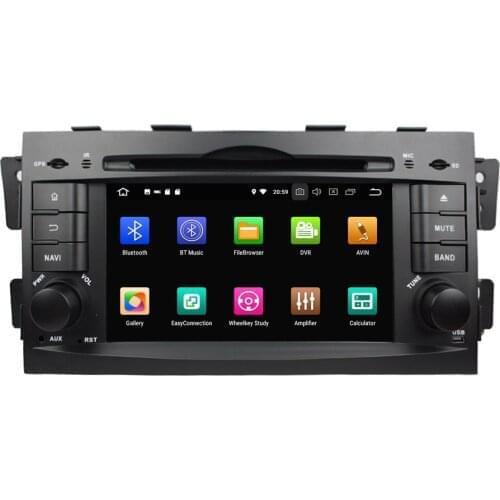 7" Android 10.0 Car Radio For 8 Core KIA Mohave Borrego 2008-2010 Car Stereo 1024*600 Car Multimedia Player DVD Player 4+64G DSP