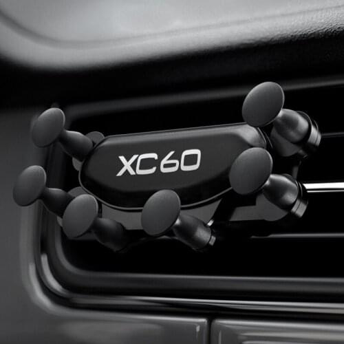 Car Interior Air Vent Clip Mount No Magnetic Mobile Phone Holder for Volvo XC60 Accessories Car Styling