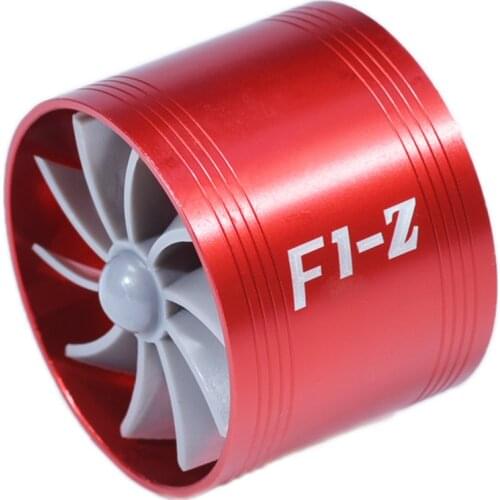 64.5mm x 50mm Car Air Filter Intake Fan Fuel Gas Saver Supercharger Car Universal For Turbine Turbo Charger Turbocharger
