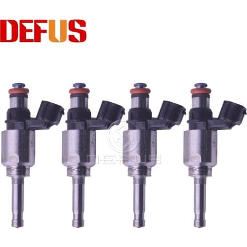 DEFUS 4PCS Petrol GDI Fuel Injector OE FT4E-AA For For-d FT4E9F593AA FT4EAA FT4E 9F593 AA FT4E AA Injection Nozzle Bico