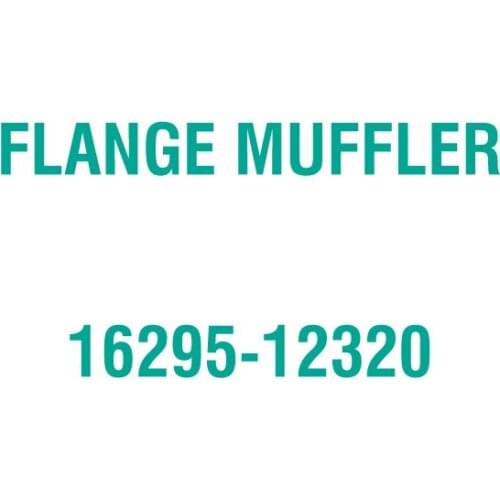 For Kubota 16295-12320 FLANGE MUFFLER