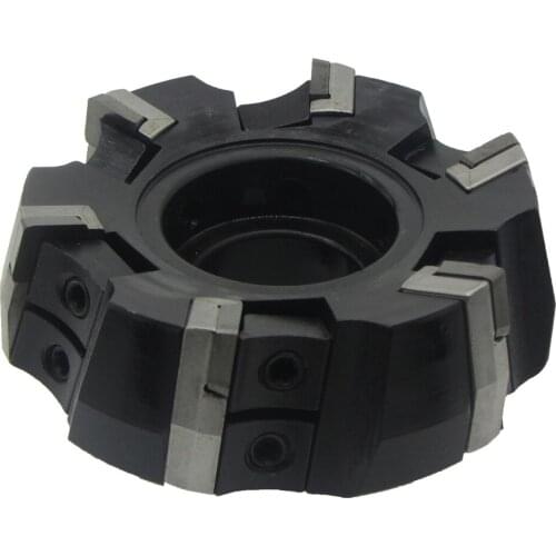 Milling Cutter Head Diameter 125mm Milling Tool Accessories Apply To NT50 FMB40 Shank With Cemented Carbide Inserts 4160511