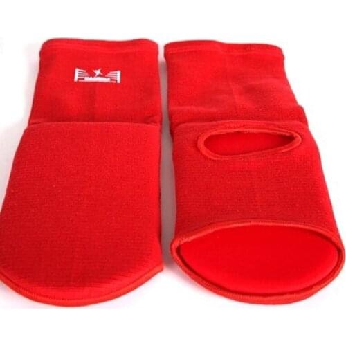 Quality Cotton Instep Shin Guard Karate/Sanda/Taekwondo/Muay Thai/Boxing Leggings Ankle Support Protection Foot Brace Equipment