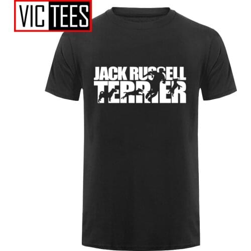 Men Stranger Things Design T Shirt New Cool T Shirt Jack Russell Terrier O-Neck T Shirt Harajuku Tops Tees