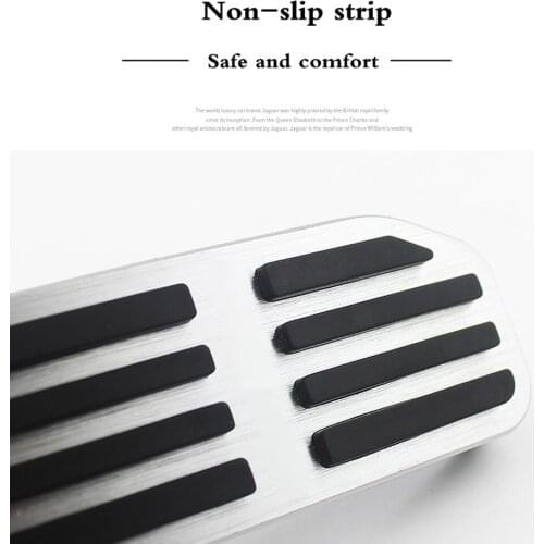 Non-Slip Gas pedal Pads Truck Accessories For Jaguar XE XF F-PACE 2015-2018 High quality New