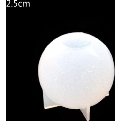 Planet Moon Sky Sphere Cosmic Ball Resin Pendant Mold Silicone Epoxy Resin Molds 62KE