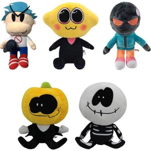 Anime Friday Night Funkin Plush Toy Cute 20-25Ccm Spooky Month Skid Pump Stuffed Dolls Children Gift