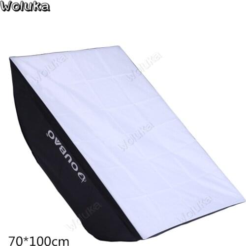 70*100cm rectangle Soft Light Box Oubao Photo Softbox Bowens mount studio photographic lighting Double layer Soft Cloth CD50 T10
