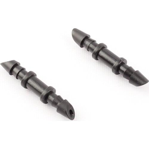 300pcs 4/7mm Garden Hose Barbed Straight Connectors New Gardening Irrigation System Connectors Watering Kits Pipe Joints