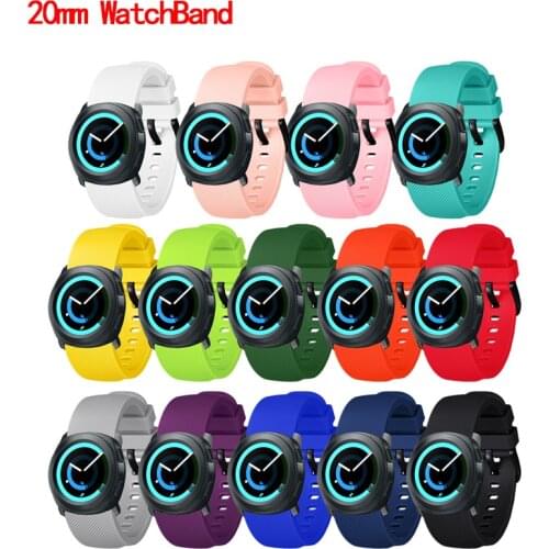 20mm WatchBand Strap For Garmin Vivoactive 3 Smart Sport Bracelet For Samsung Galaxy 42mm Gear Sport Galaxy Active 2/1 Wristband