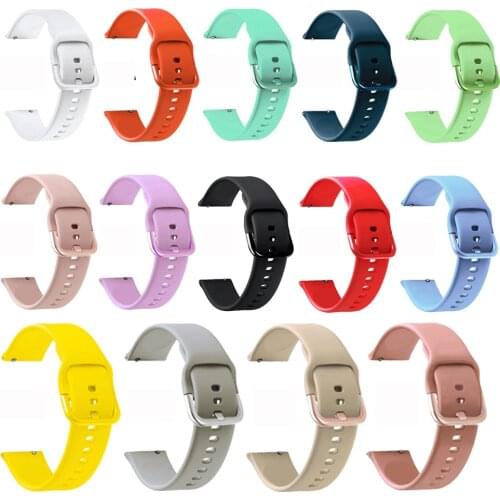 For Garmin Venu SQ Silicone Watch Band Sports Strap20mm Correa For Forerunner 245M/645/Vivoactive 3/245/Venu SQ Bracelet