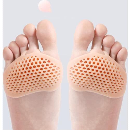 Silicone Forefoot Pad Female Foot Protection Non-Slip Super Soft Anti-Pain Insole High-Heeled Shoes Anti-Wear Artifact